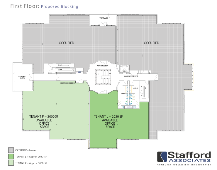First Floor propsed blocking