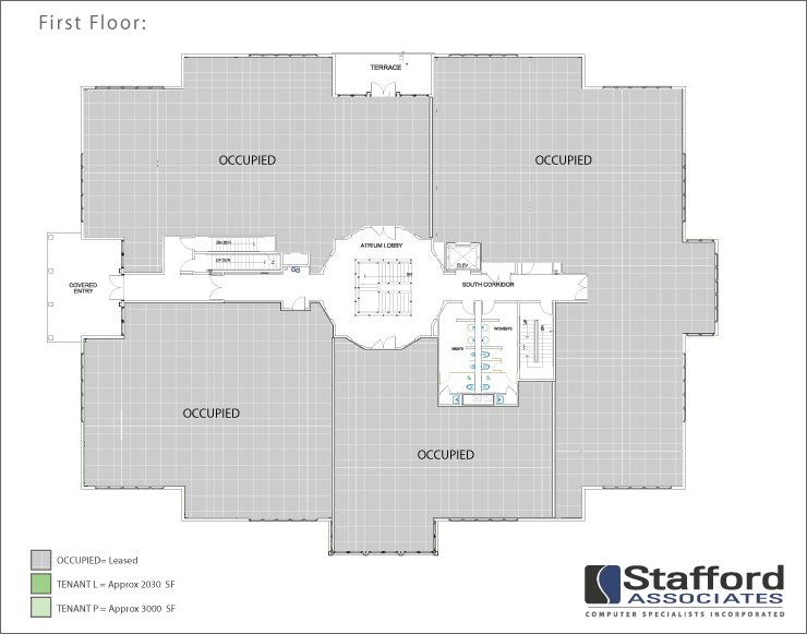 First Floor propsed blocking