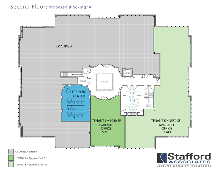 Prosed Second Floor Blocking A