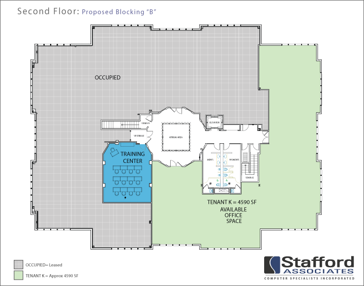 Prosed Second Floor Blocking B
